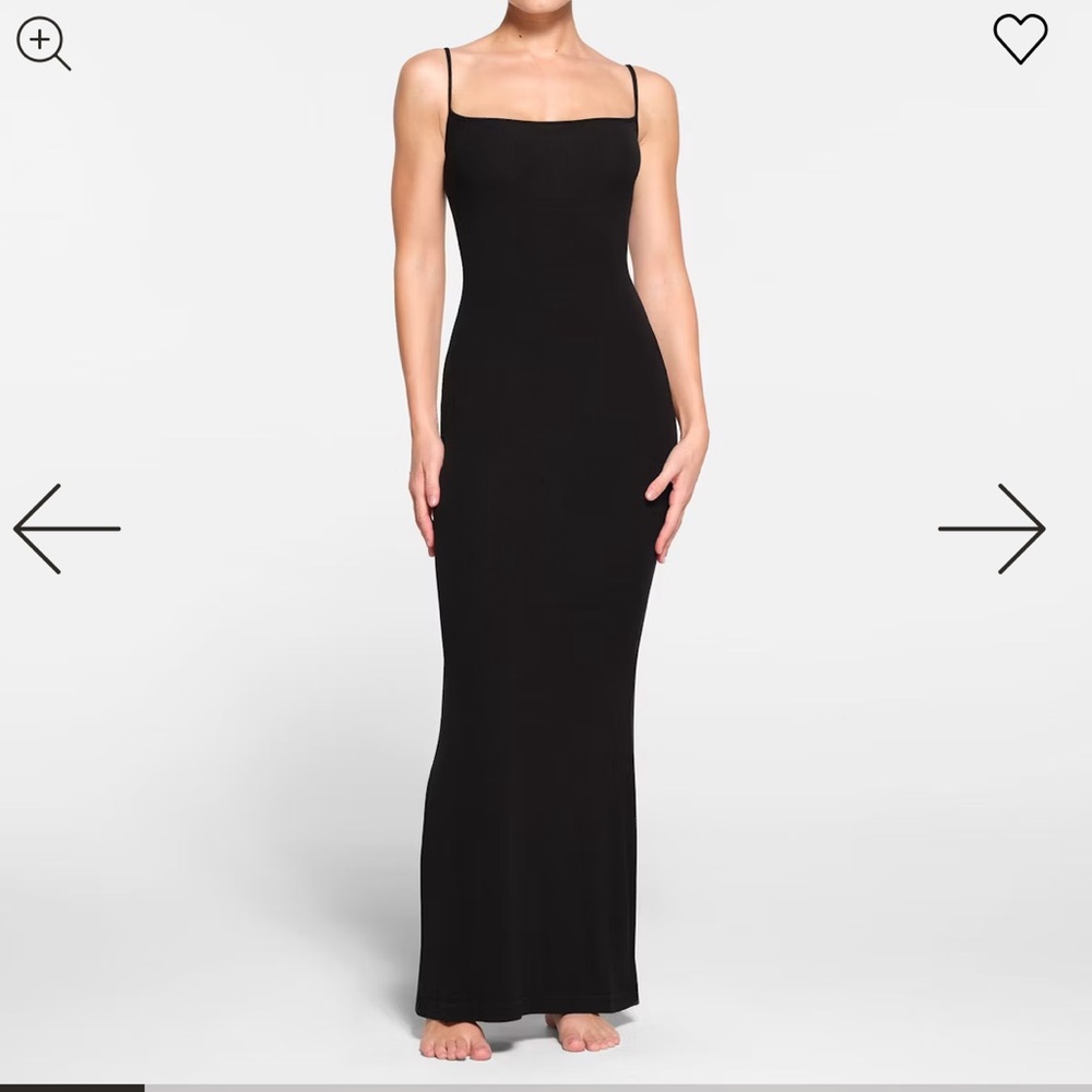 SKIMS Long Slip Dress